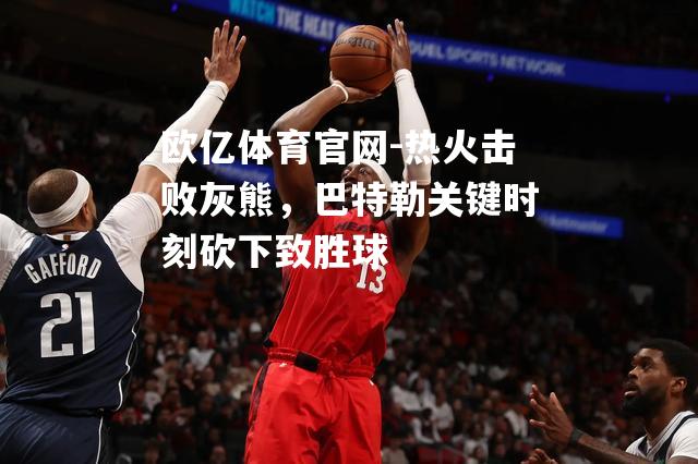 热火击败灰熊，巴特勒关键时刻砍下致胜球